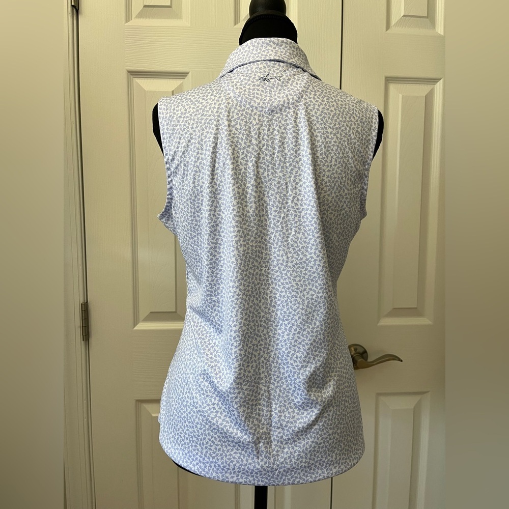 Greg Norman Collection Women's Polo Sleeveless Medium - Picture 3 of 10